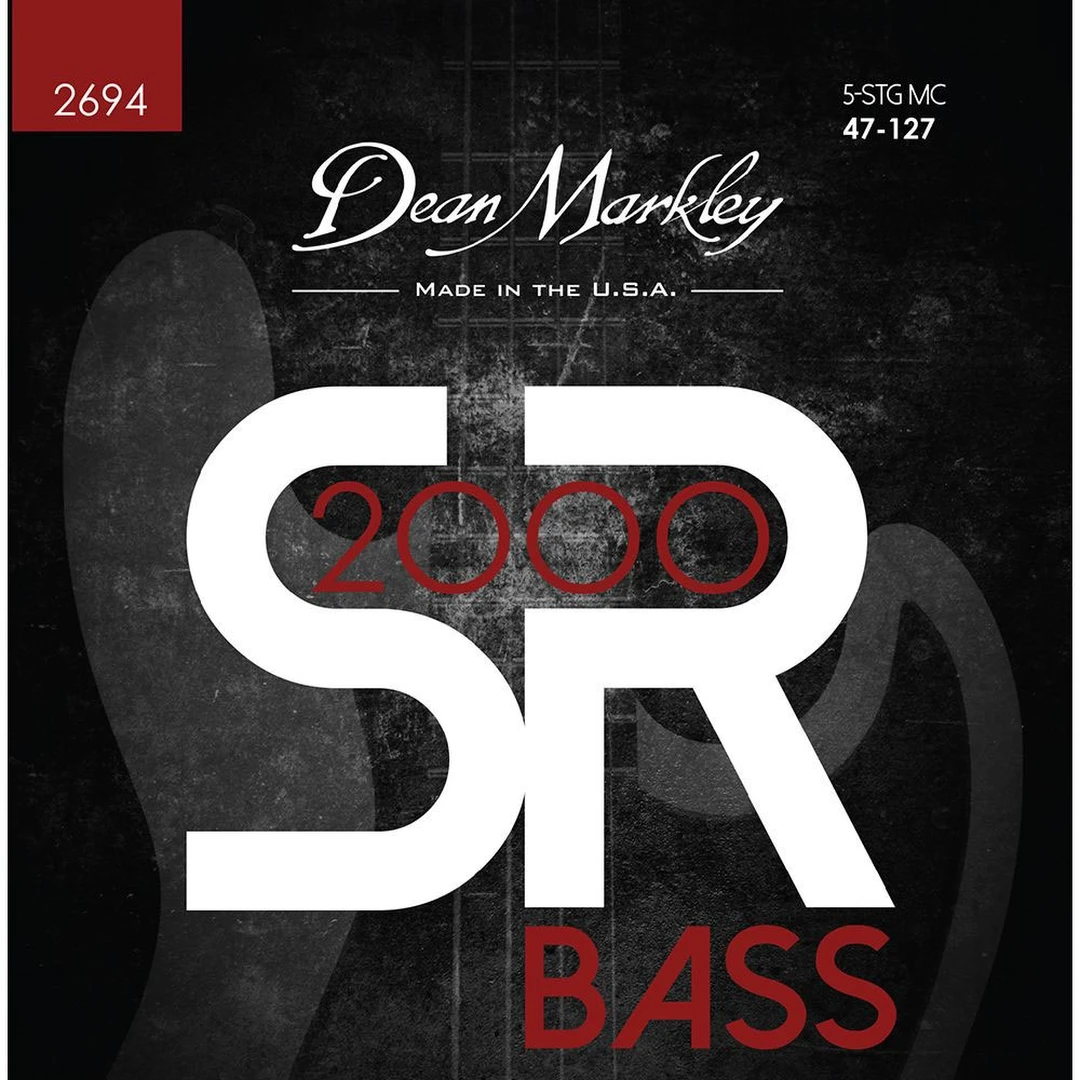 Струны для бас-гитары Dean Markley 2694 SR2000 47-127 5-Strings