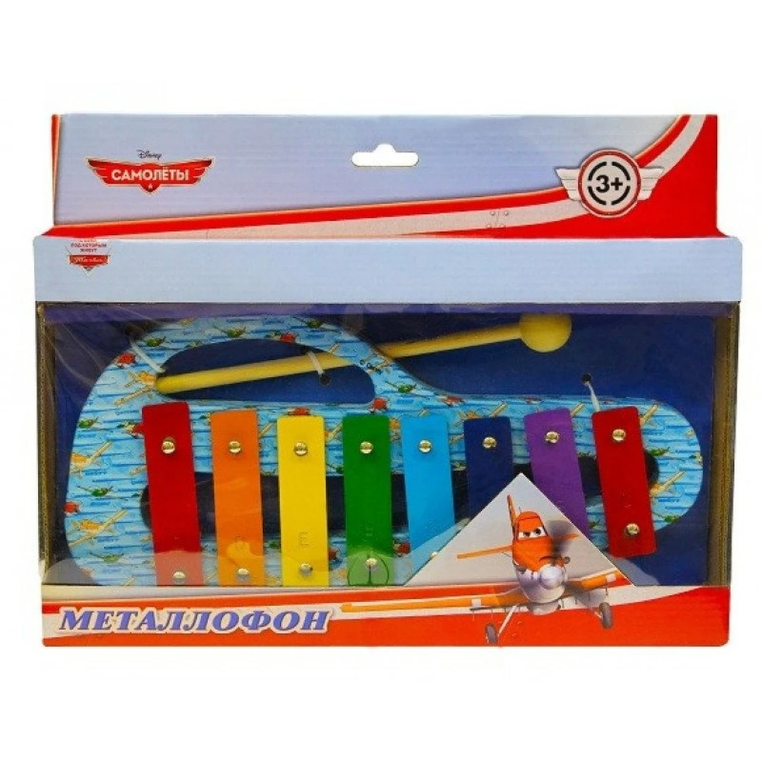 Металлофон "Самолеты" Flight DISNEY FDSN-5PL