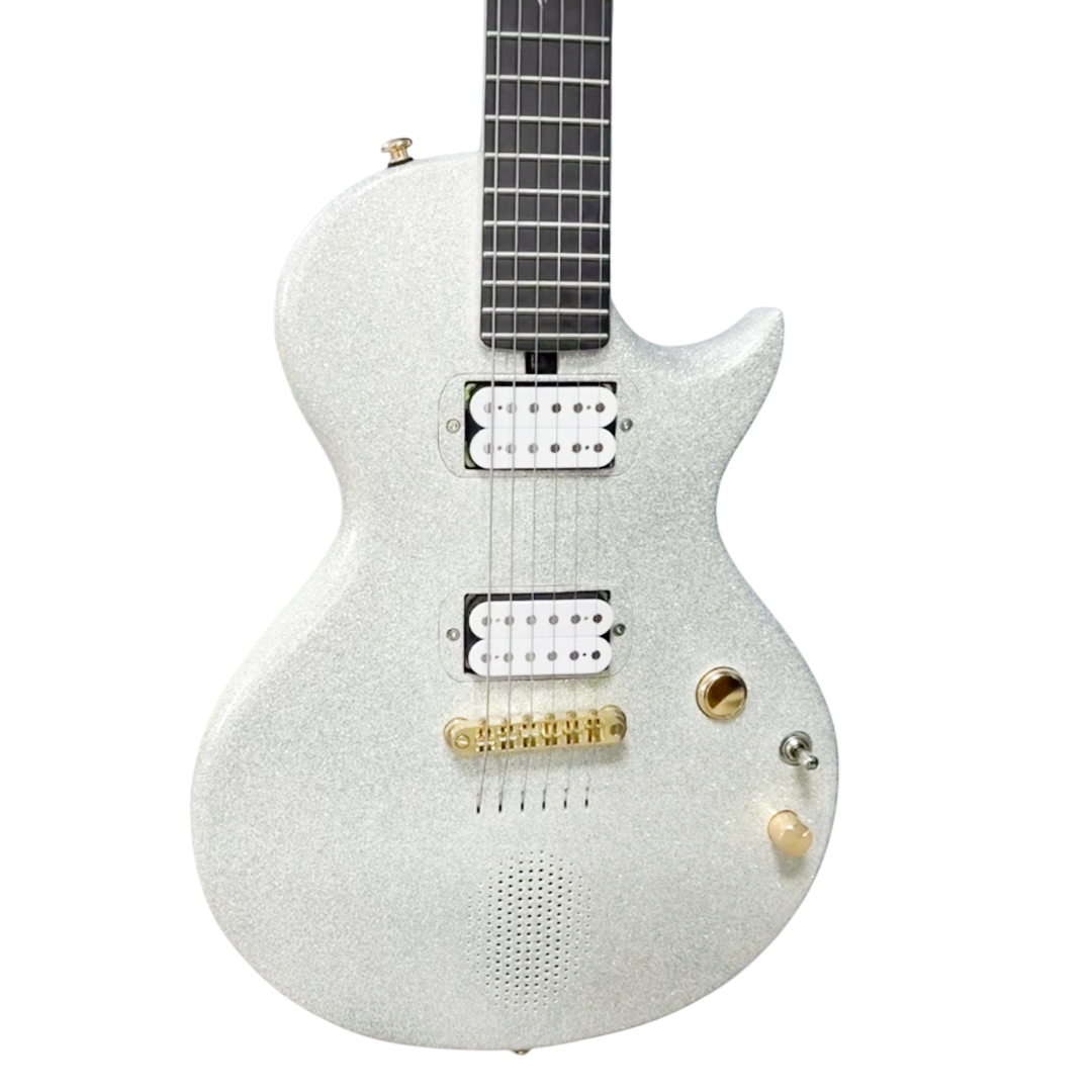 Смарт электрогитара Enya NOVA GO Sonic/Blink Silver + набор аксессуаров