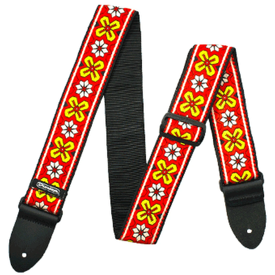 Ремень для гитары Dunlop D67-03RD Avalon Red