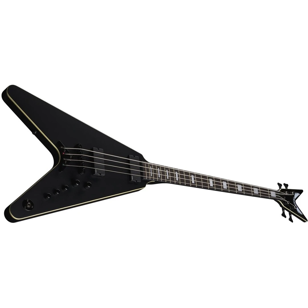 Бас-гитара Dean V Stealth Bass Black Satin w/EMG