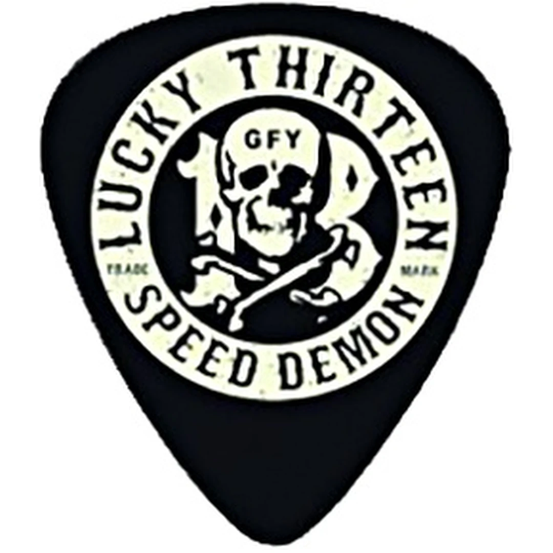 Медиатор Dunlop L15R.60 Lucky 13 Speed Demon .60