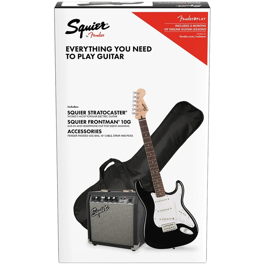 Гитарный набор Fender Squier Stratocaster Pack Black