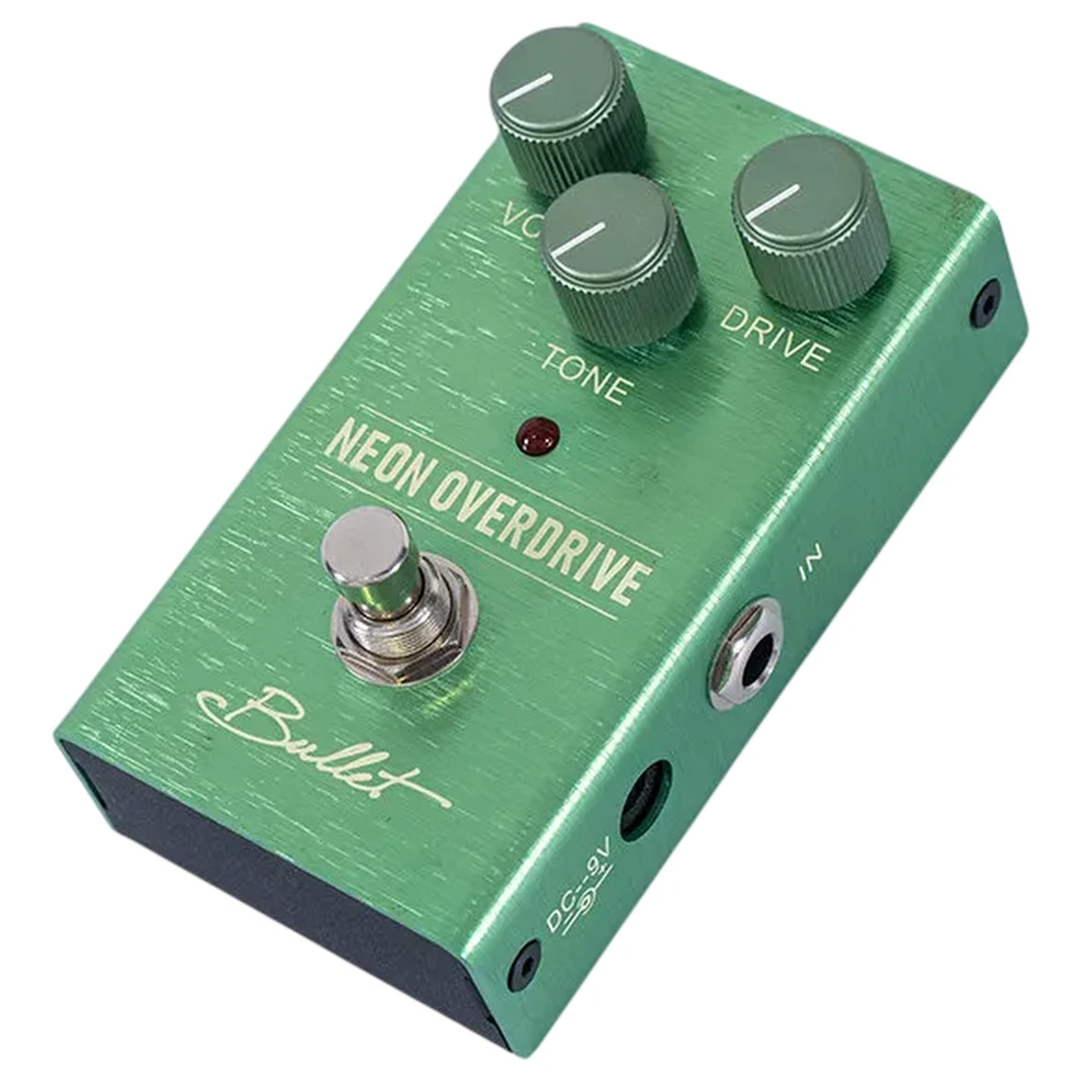 Педаль эффектов Hibilly Neon Overdrive (аналоговый овердрайв)