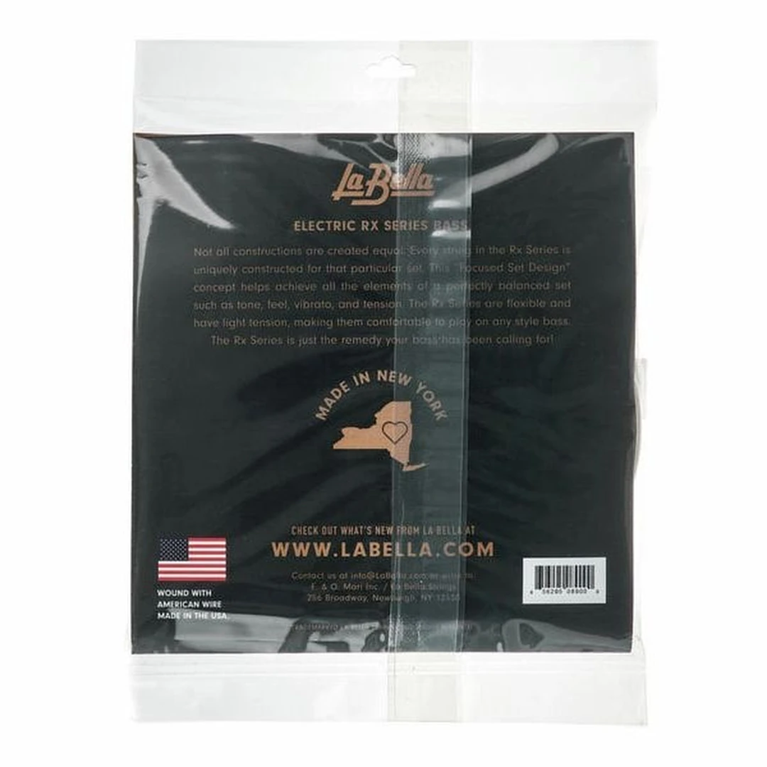 Струны для бас-гитары La Bella RX-N4A RX 40-100