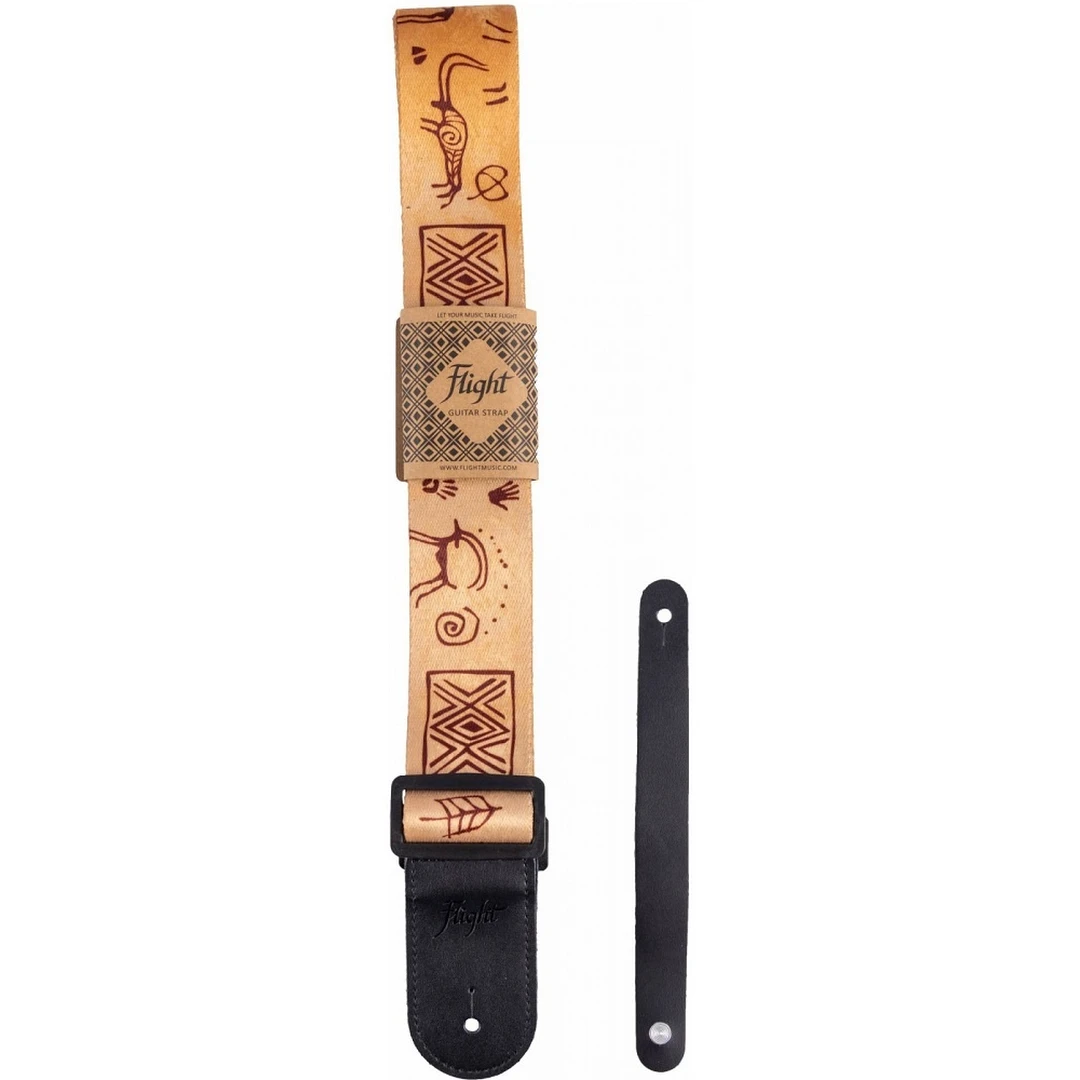 Ремень для гитары Flight FSG-50 Cave