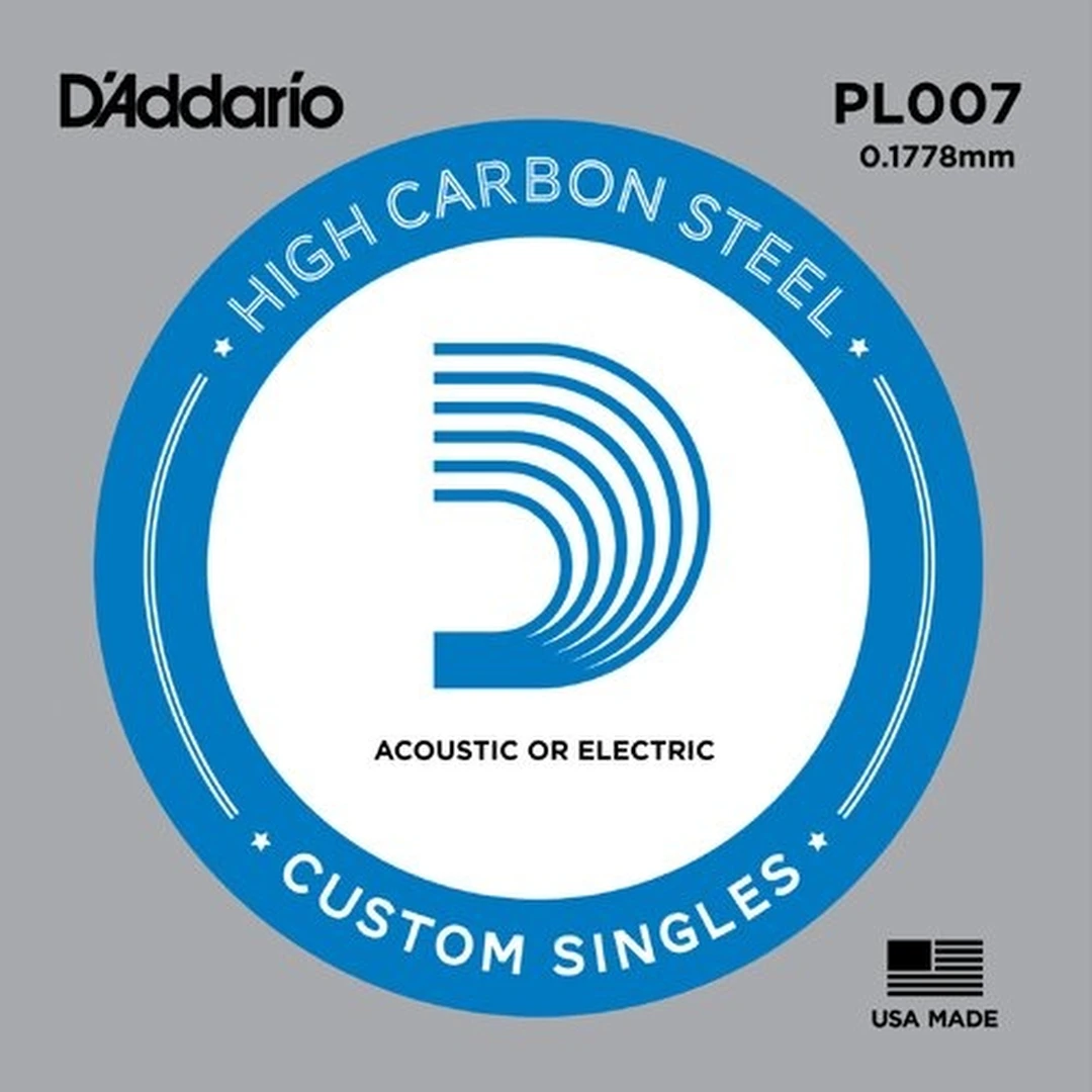 Струна для акустической гитары D’Addario PL007