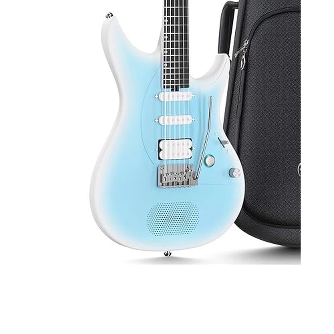 Смарт электрогитара Enya Inspire/Light Blue + набор аксессуаров