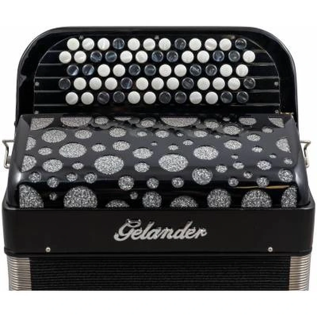 Аккордеон кнопочный Gelander GH5072B-BK