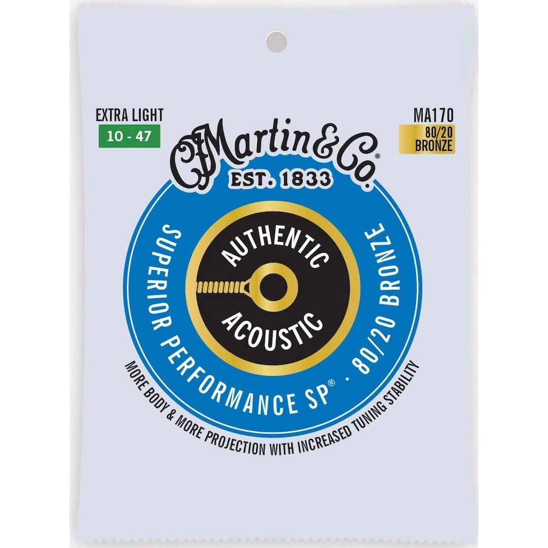 Струны для акустической гитары Martin MA170 10-47
