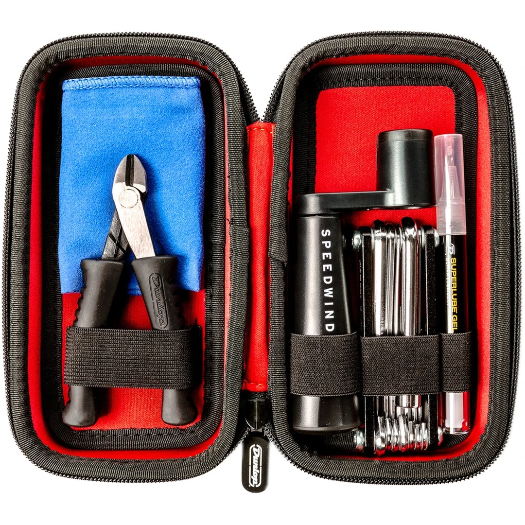 Набор для ухода за гитарой Dunlop DGT121 Complete Guitar &amp; Bass String Change Tool Kit