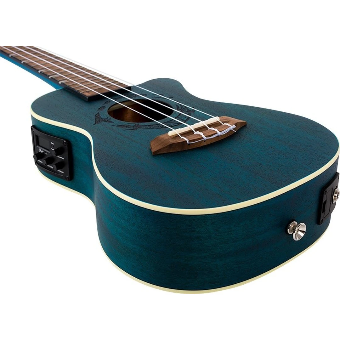 Укулеле Flight DUC 380 CEQ TOPAZ