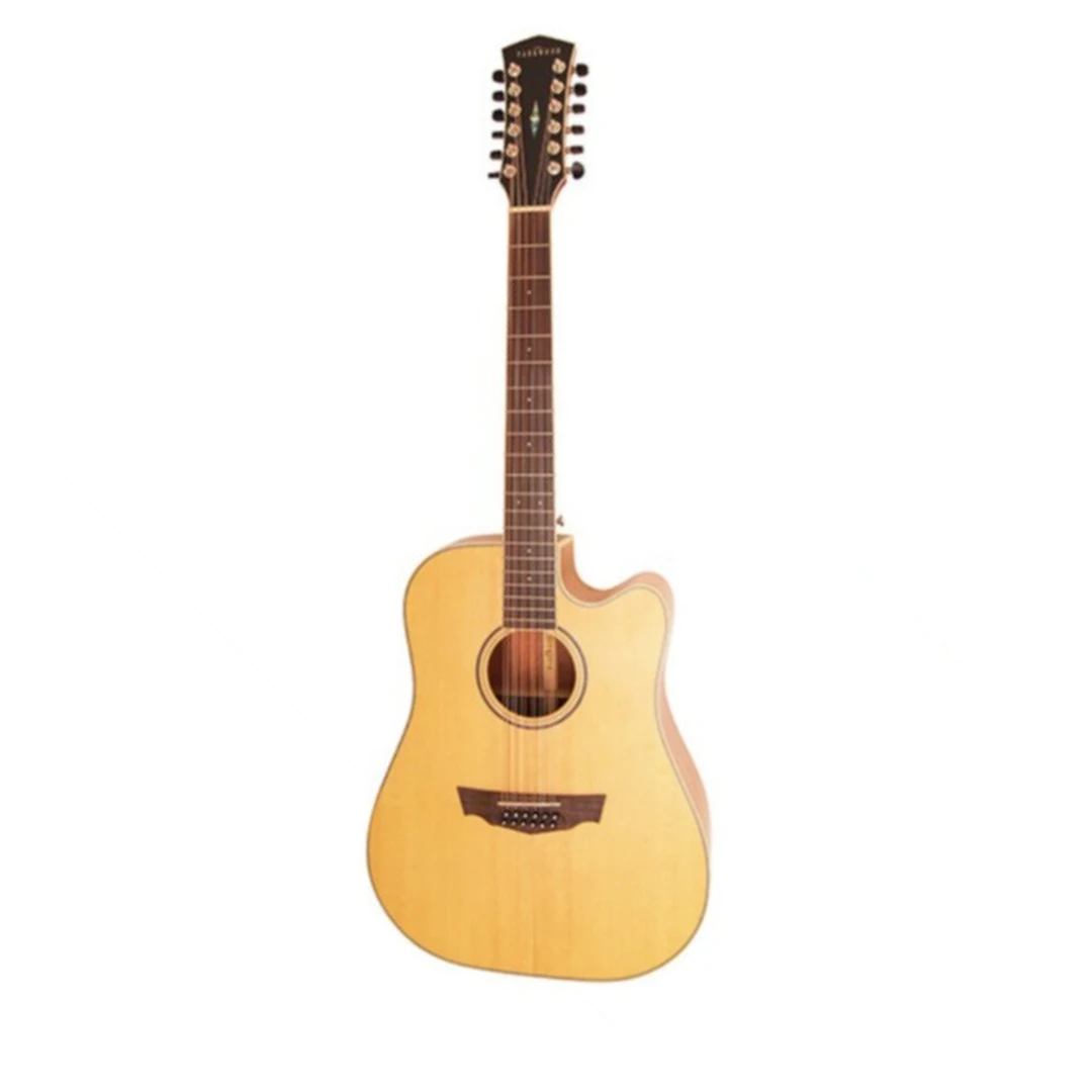 12-струнная электроакустическая гитара Parkwood PW-460-12-NS