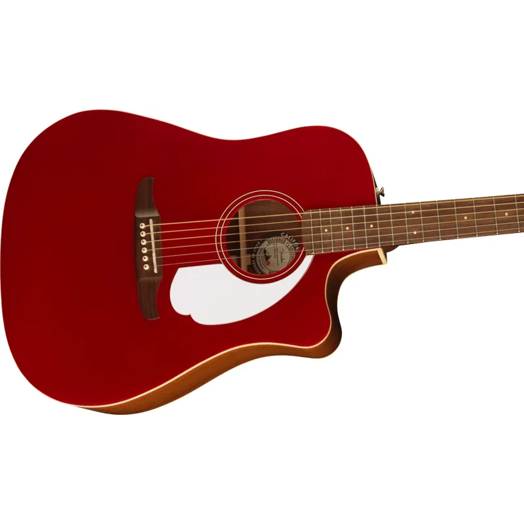 Электроакустическая гитара Fender Redondo Player Candy Apple Red