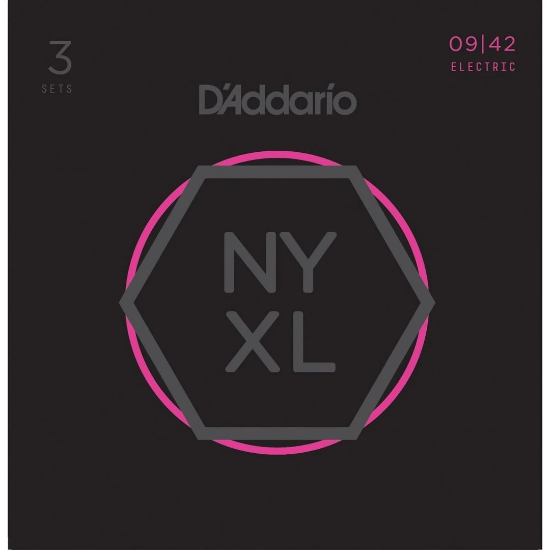 Струны для электрогитары D’Addario NYXL0942-3P 9-42