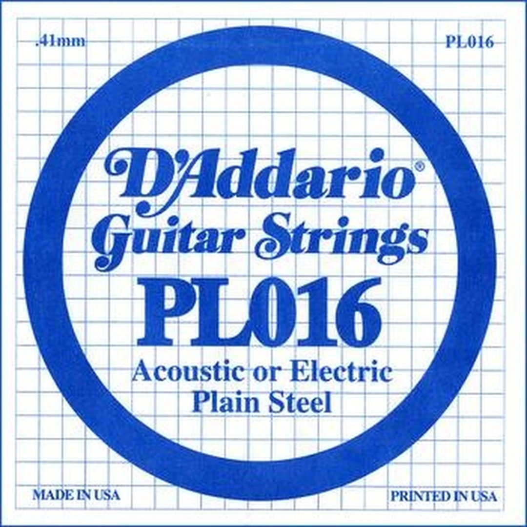 Струна для гитары D'addario PL016