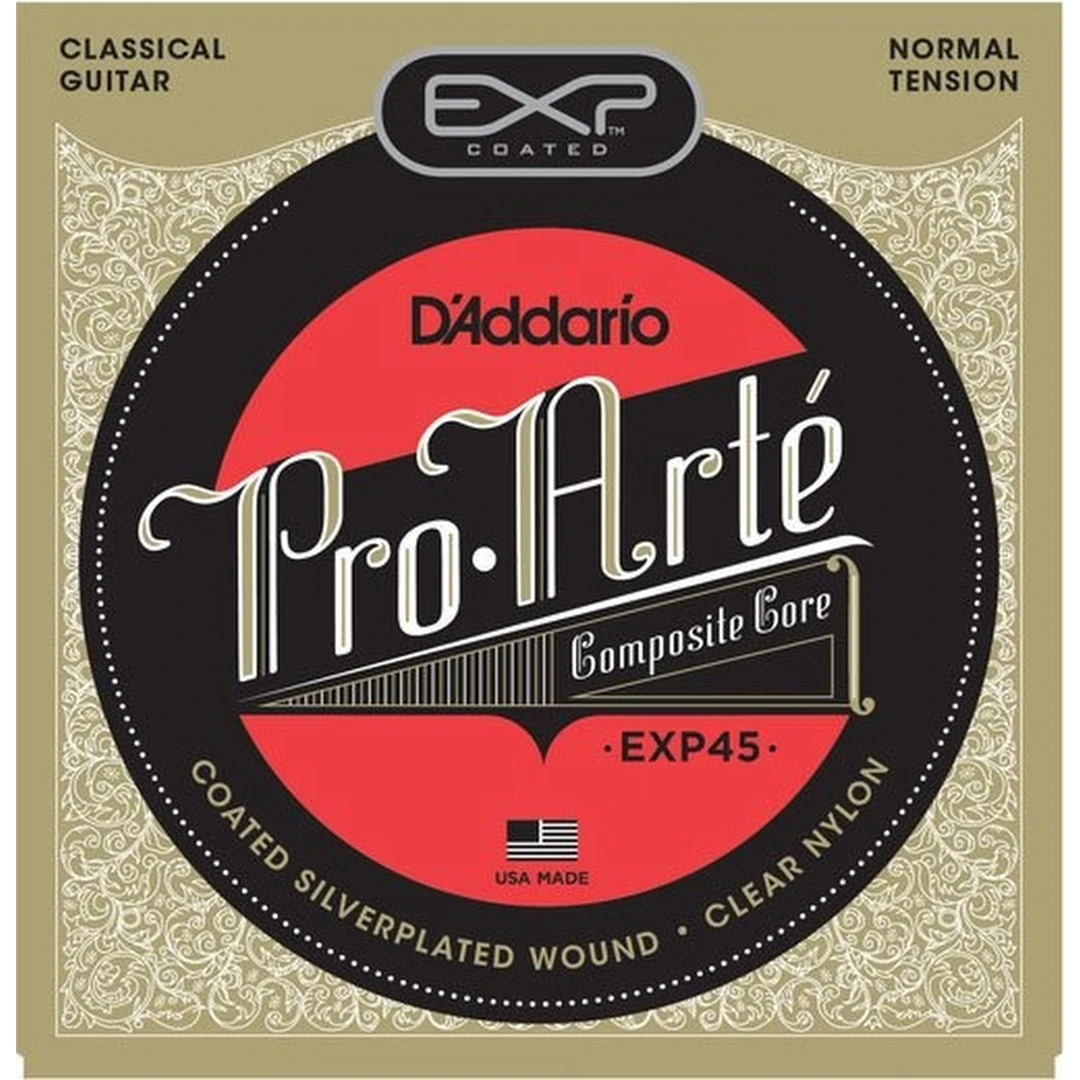 Струны для классической гитары D’Addario EXP45 Normal Tension