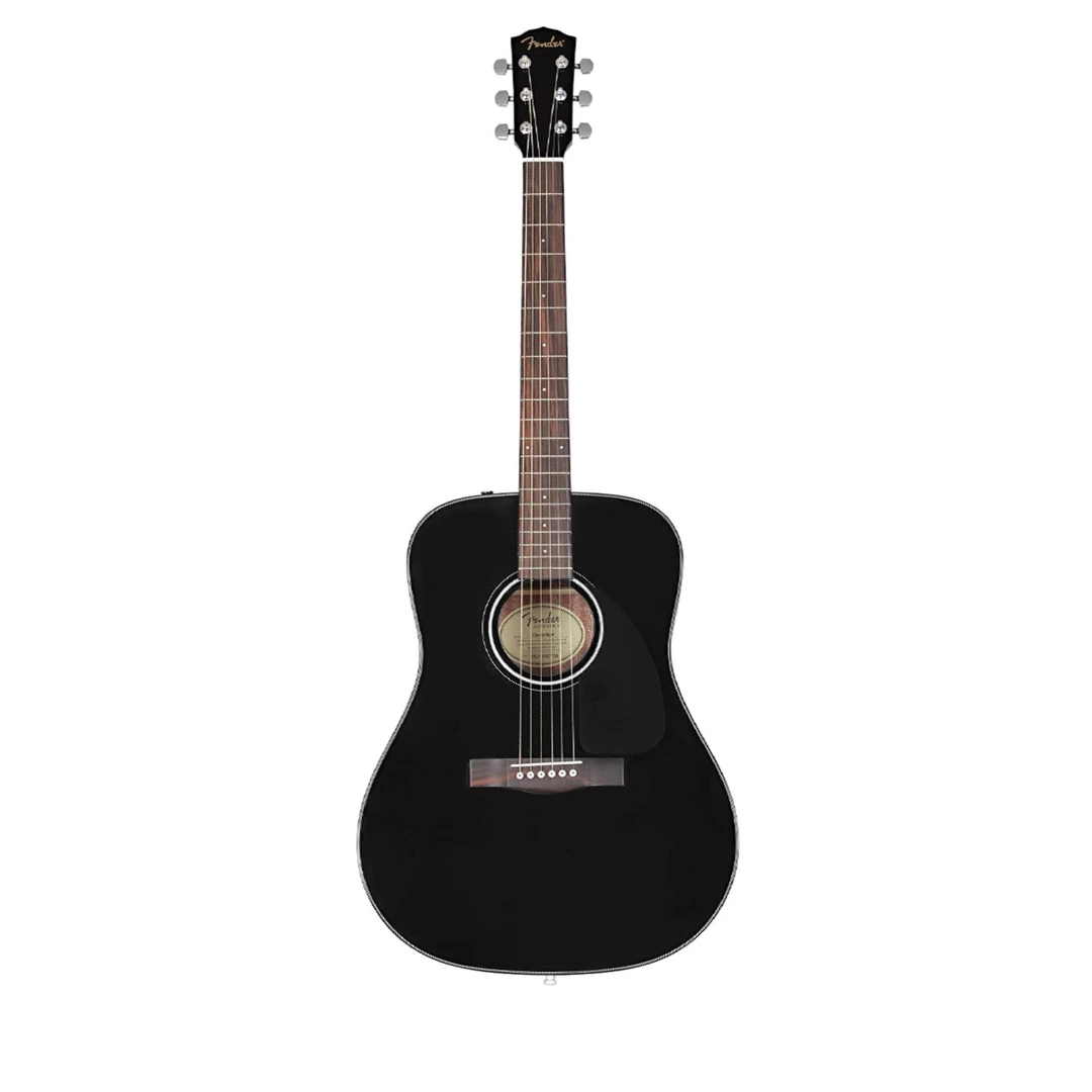 Акустическая гитара Fender CD-60 Dread V3 Black WN w/case