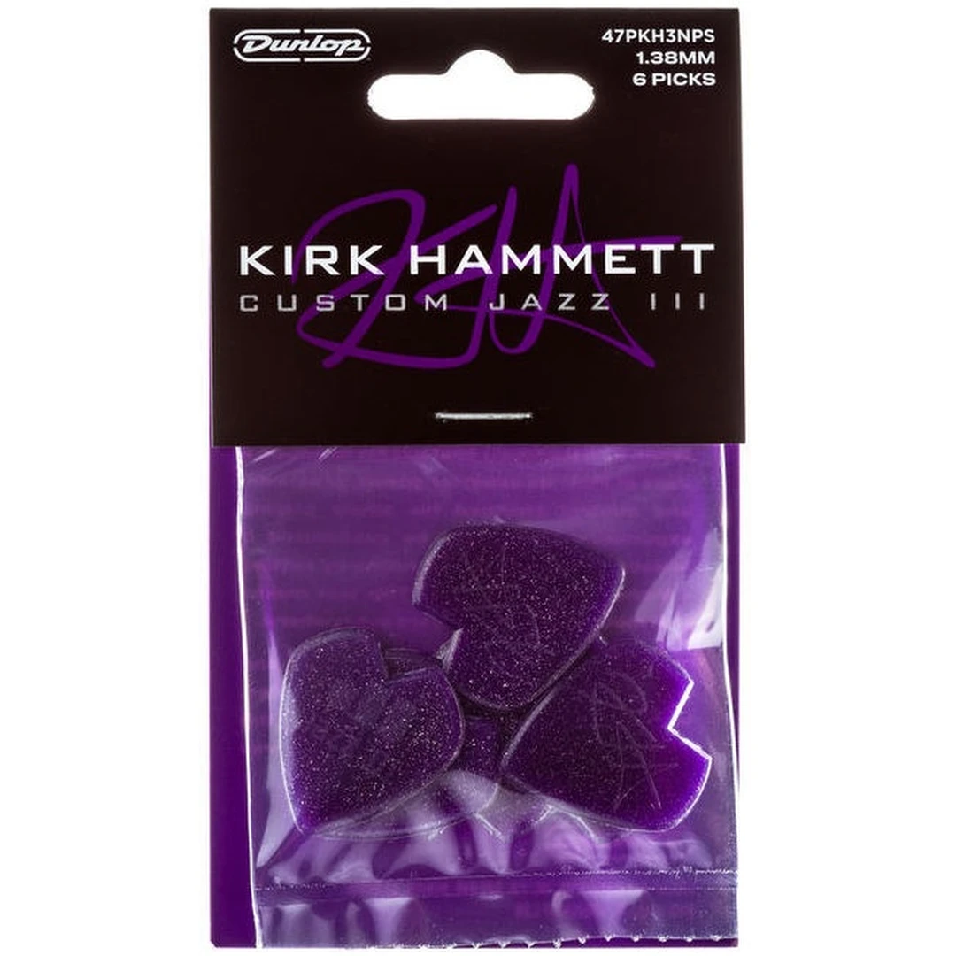 Набор медиаторов Dunlop 47PKH3NPS Kirk Hammett Jazz III