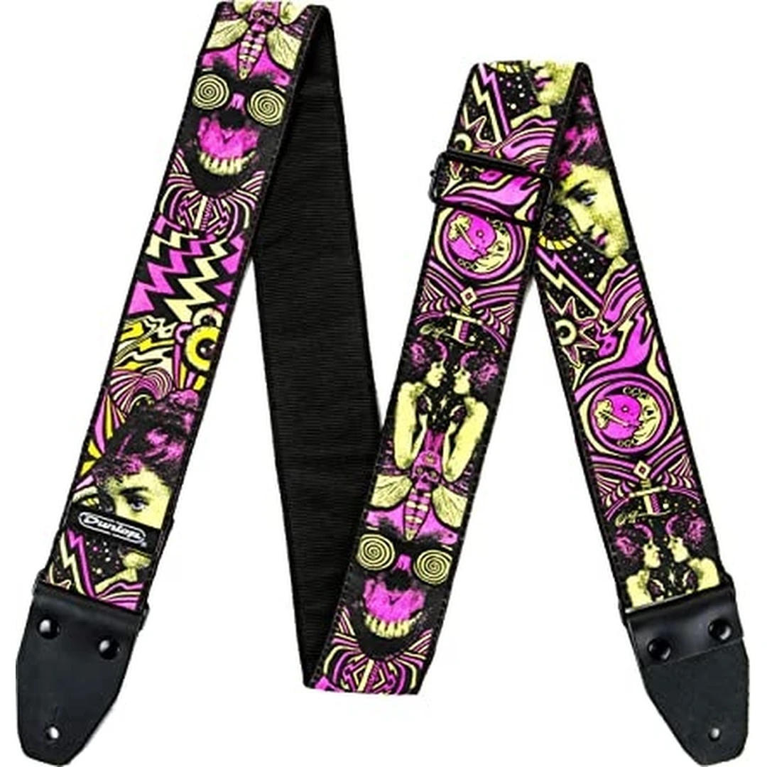 Ремень для гитары Dunlop ILD06 I Love Dust Smoking Moon