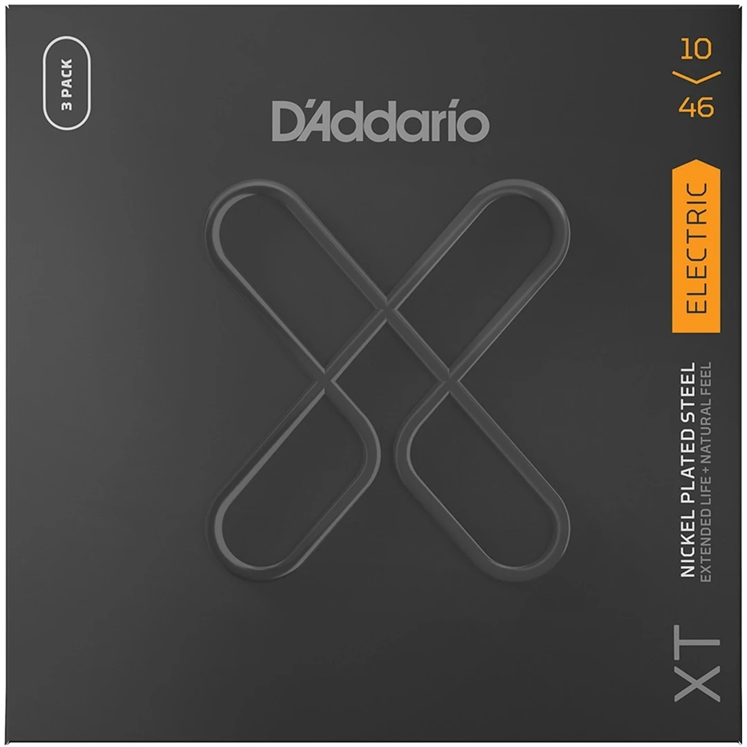 Струны для электрогитары D'Addario XTE1046-3P 10-46
