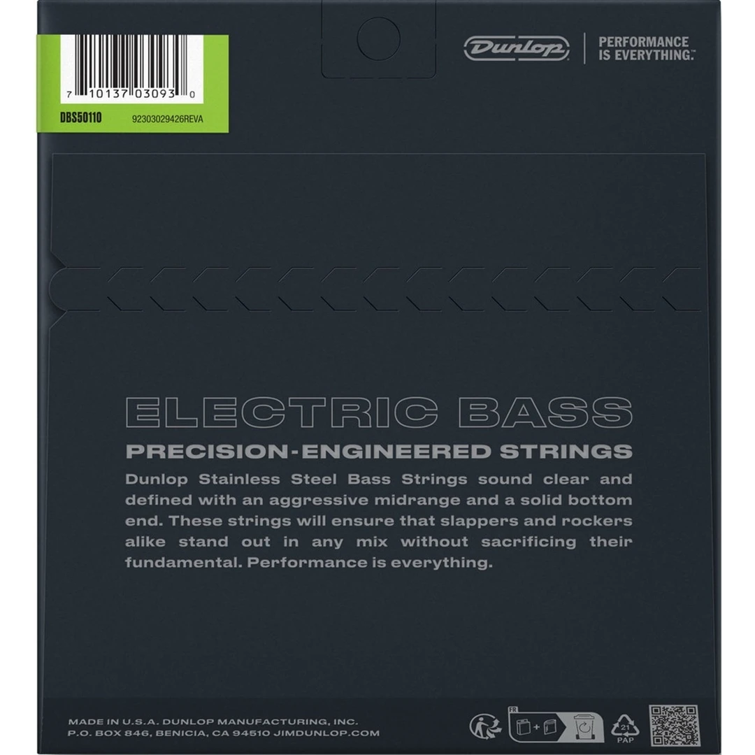 Струны для бас-гитары Dunlop DBS50110 50-110