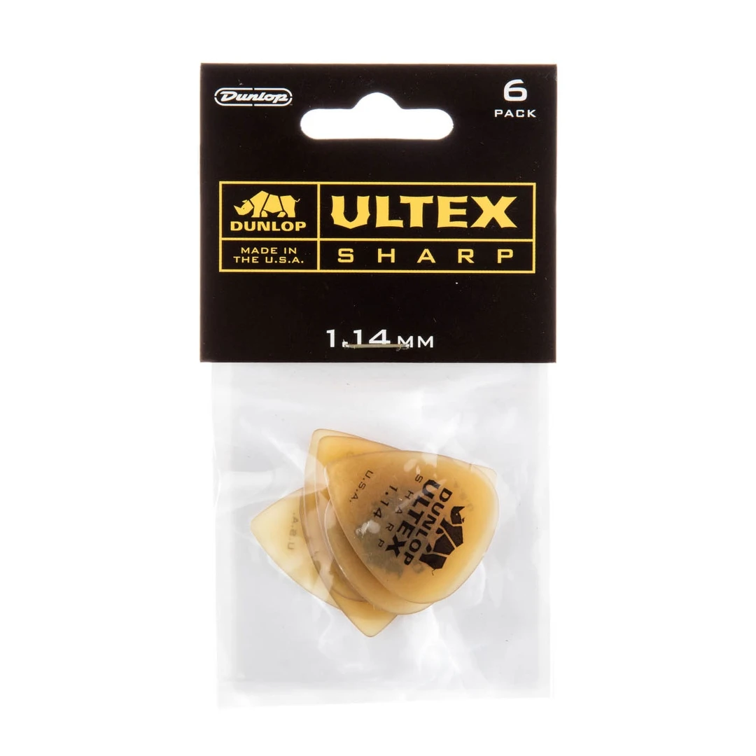 Набор медиаторов Dunlop 433P1.14 Ultex Sharp 1.14