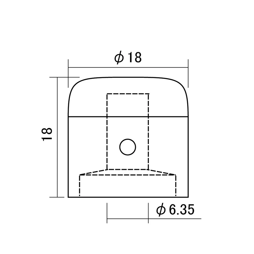 Ручка потенциометра Hosco MKCK-18I