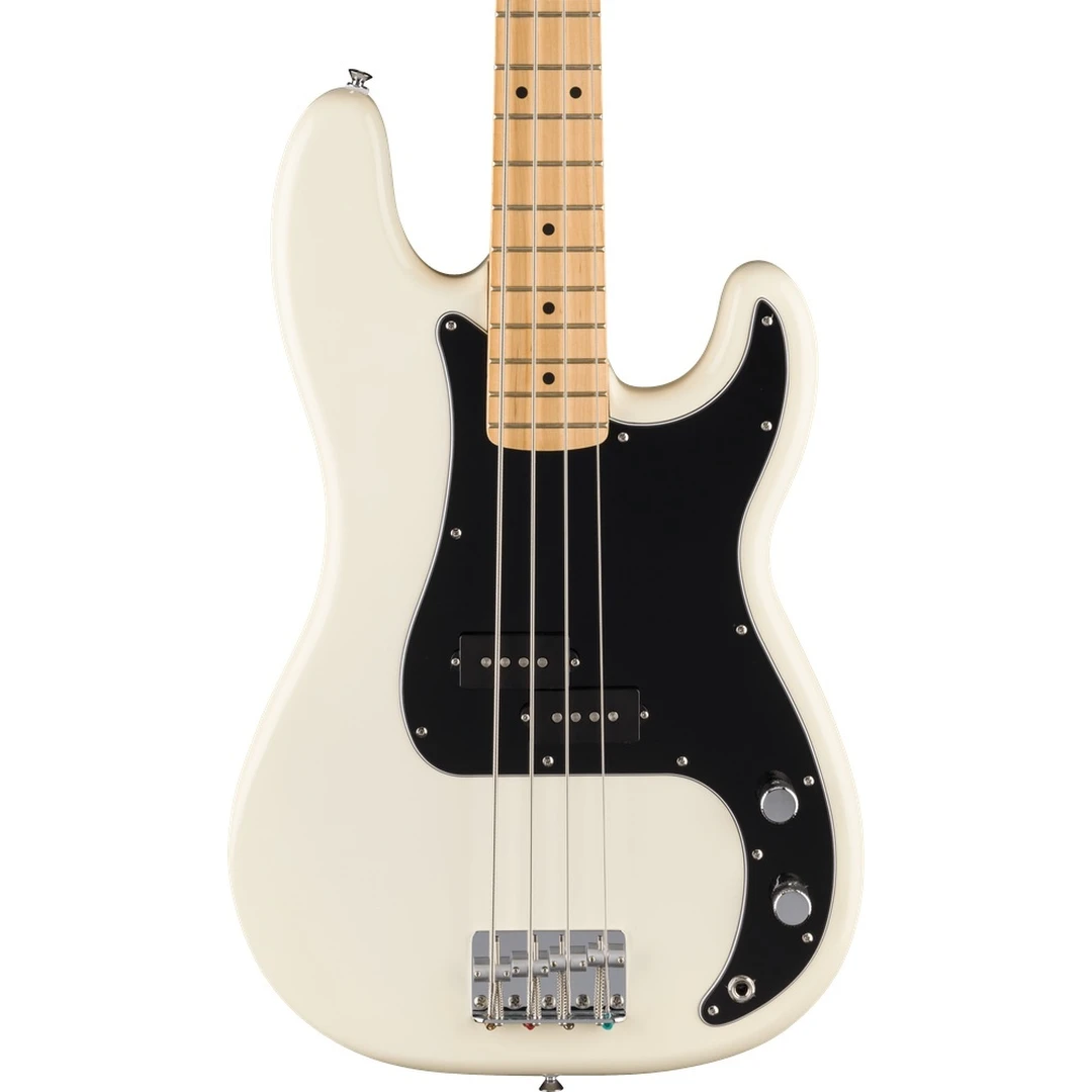 Бас-гитара Fender Standard Precision Bass MN Olympic White