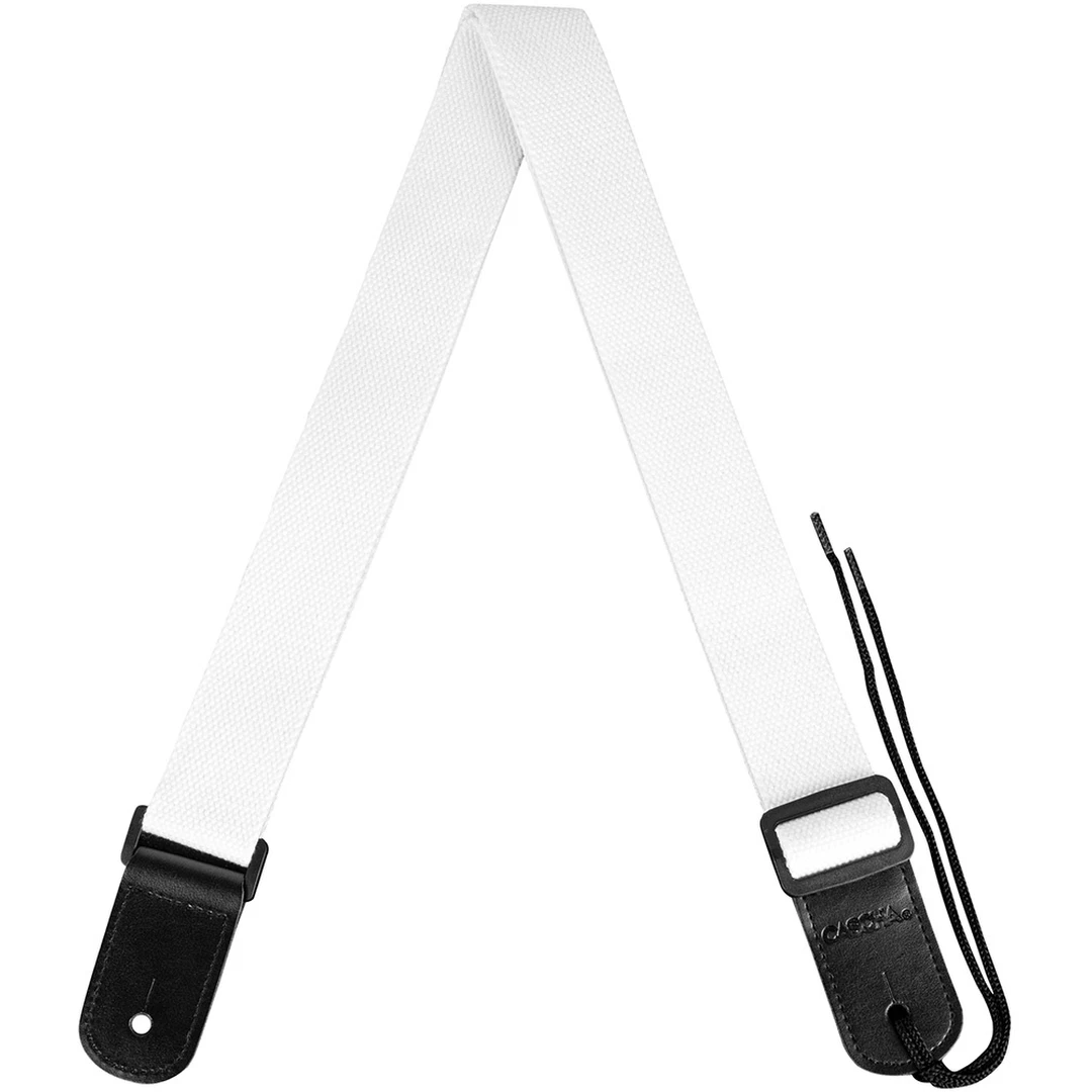 Ремень для укулеле Cascha HH 2285 Poly-Cotton White