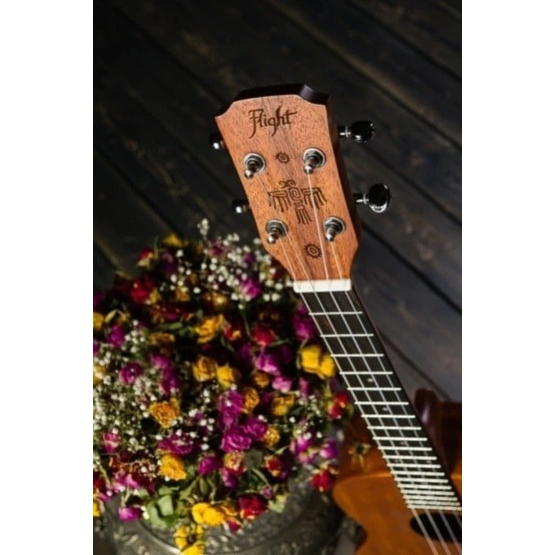 Укулеле Flight DUB 38 EQ MAH/MAH