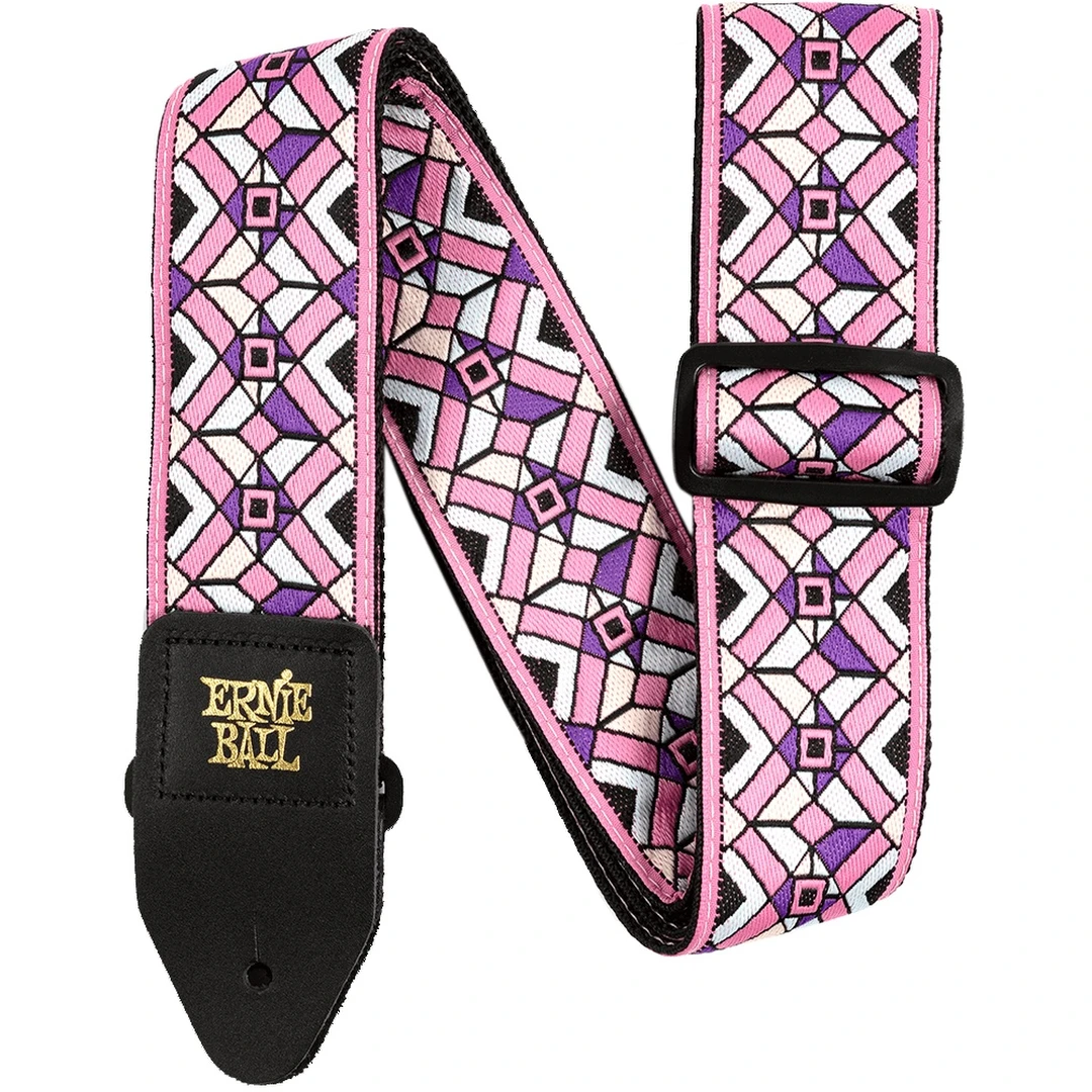 Ремень для гитары Ernie Ball Jacquard Kaleidoscope Pink P04658