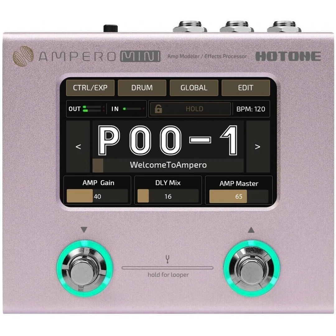 Процессор эффектов Hotone Ampero Mini Purple Taro