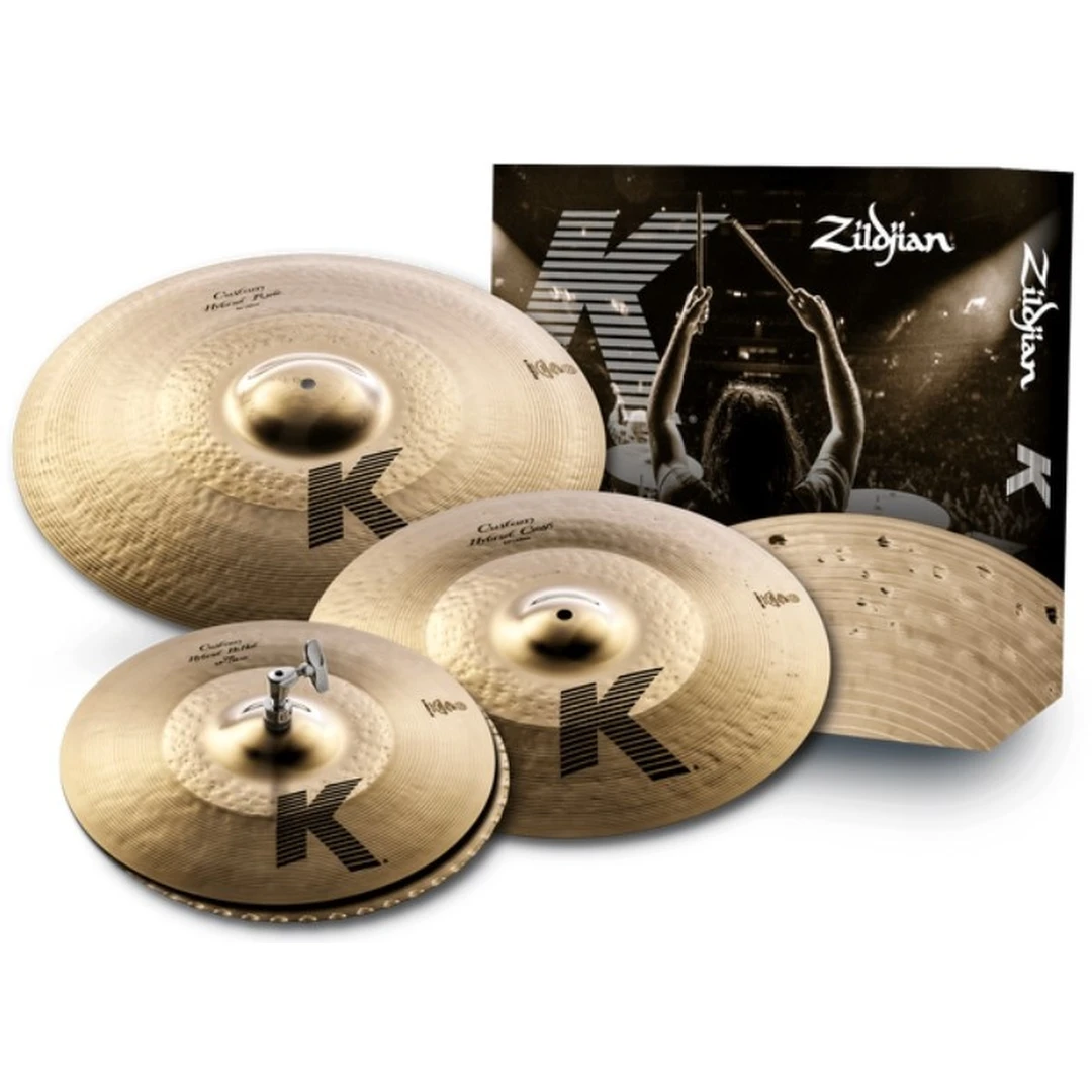 Комплект тарелок Zildjian KCH390 K Custom Hybrid Box Set