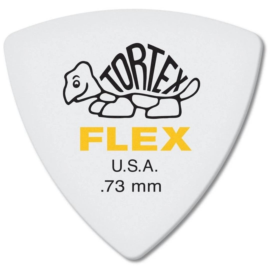 Медиатор Dunlop 456R.73 Tortex Flex Triangle 0.73
