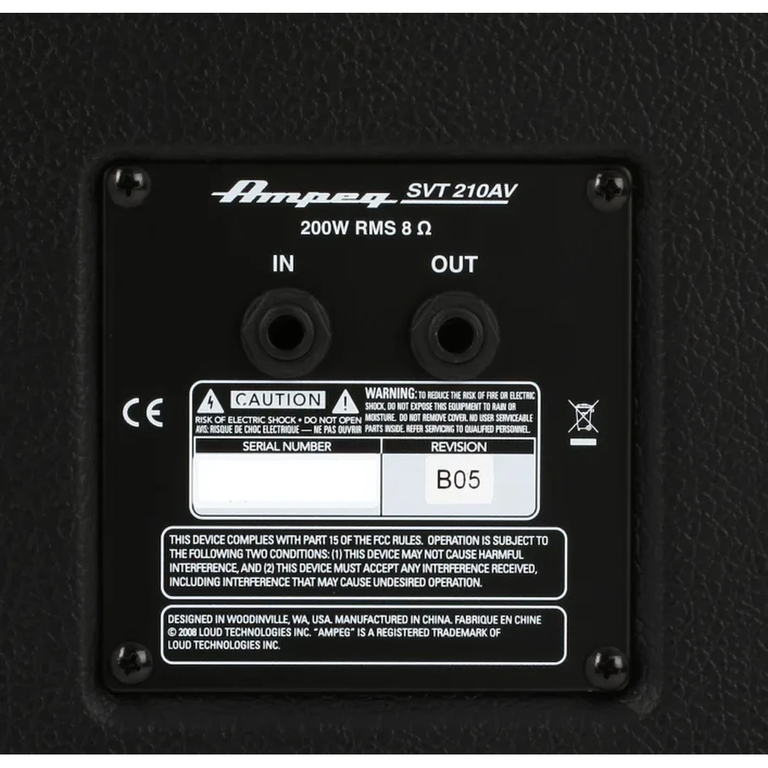 Кабинет Ampeg SVT210AV 2*10"