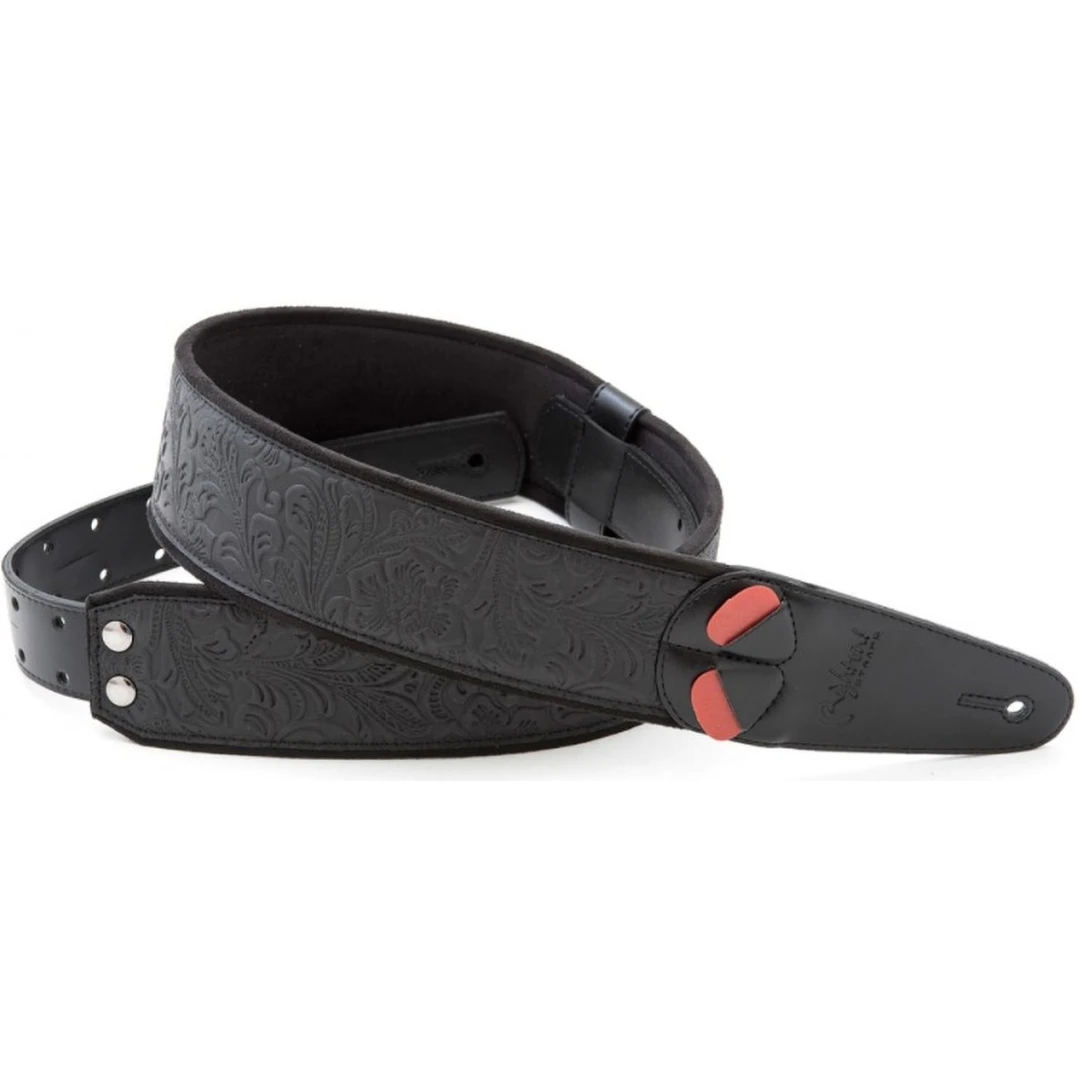 Ремень для гитары RightOn Straps Steady Mojo Sandokan Black