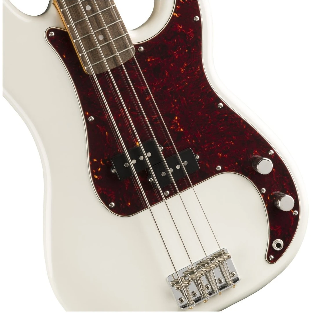 Бас-гитара Fender Squier Classic Vibe '60s Precision Bass LRL Olympic White