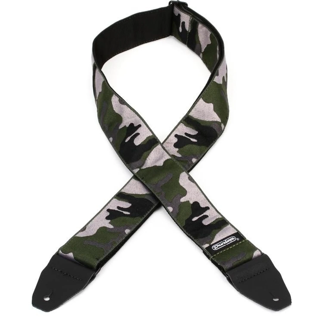 Ремень для гитары Dunlop D67-16 Jacquard Ranger Green Strap