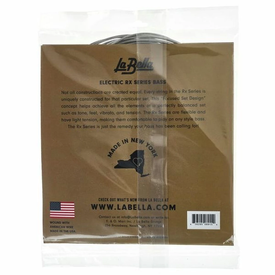 Струны для бас-гитары La Bella RX-S4D 45-105