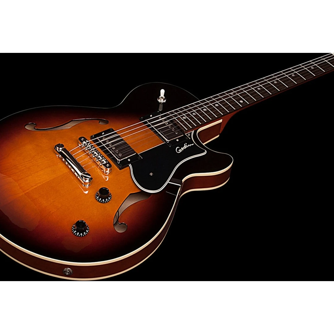 Полуакустическая гитара Godin Montreal Premiere Sunburst HG