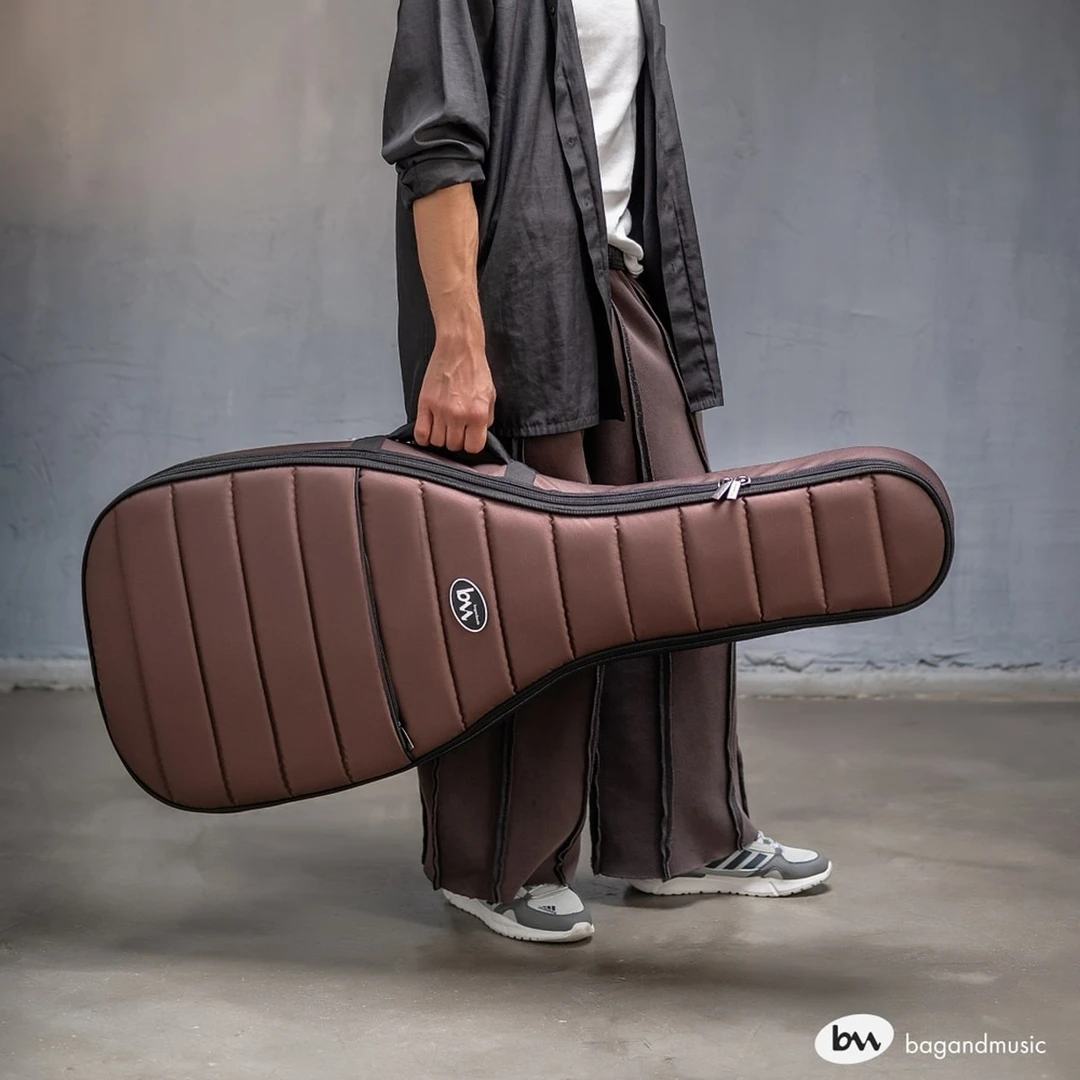 Чехол для акустической гитары Bagandmusic Acoustic Slim BM1114