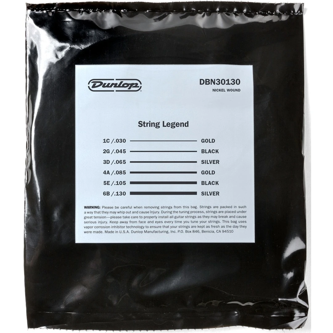 Струны для бас-гитары Dunlop DBN30130 30-130