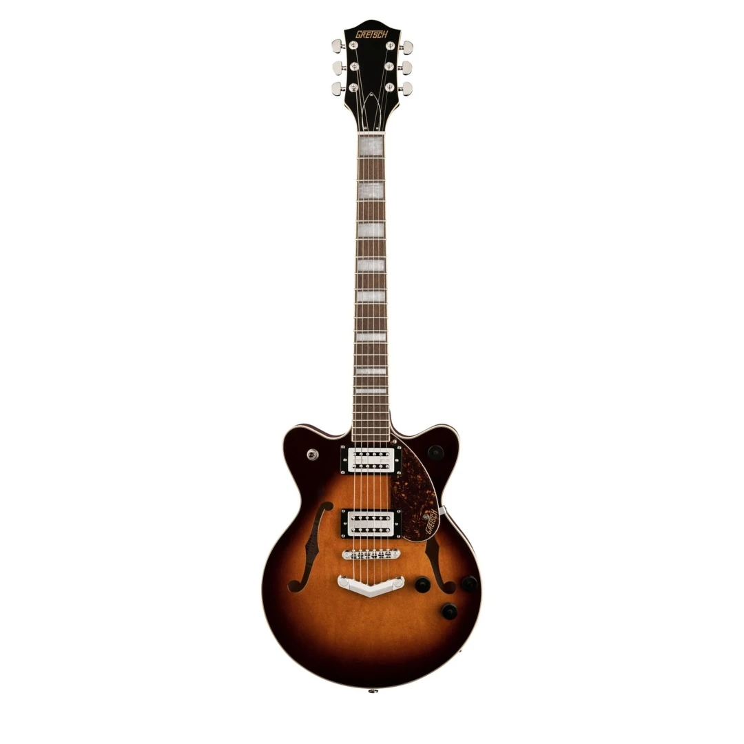 Полуакустическая гитара Gretsch G2655 Streamliner Center Jr. DC Forge Glow Maple