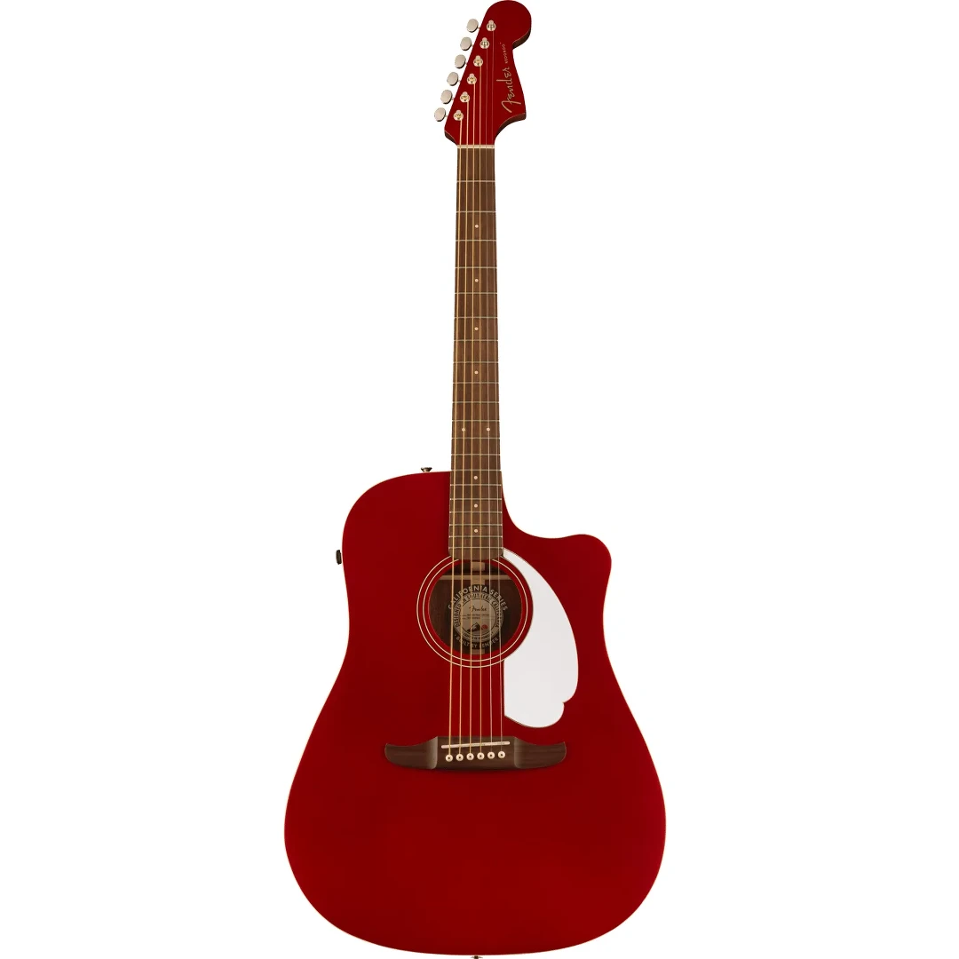 Электроакустическая гитара Fender Redondo Player Candy Apple Red