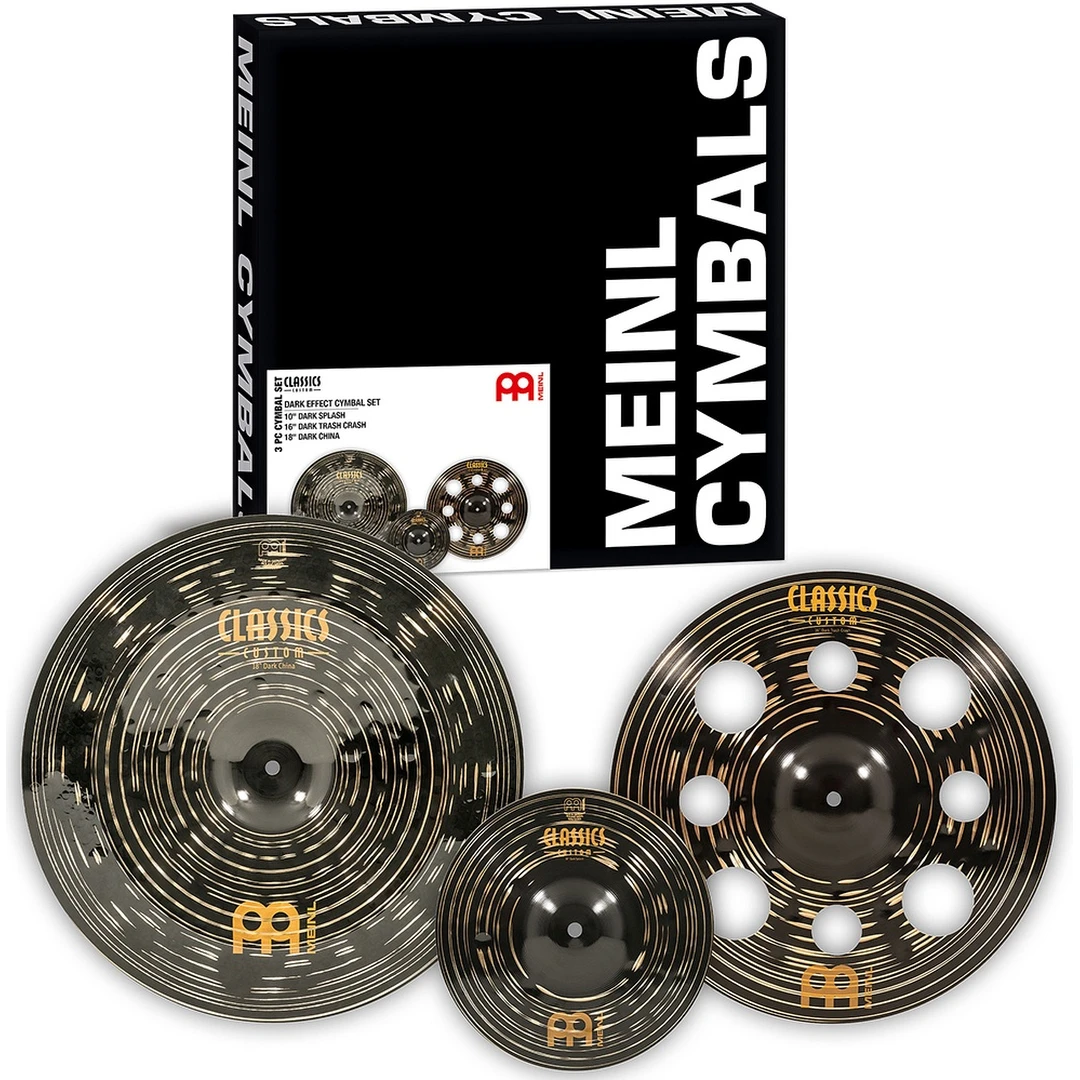 Комплект тарелок Meinl Classics Custom Dark CCD101618