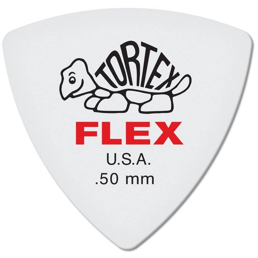 Медиатор Dunlop 456R.50 Tortex Flex Triangle 0.50