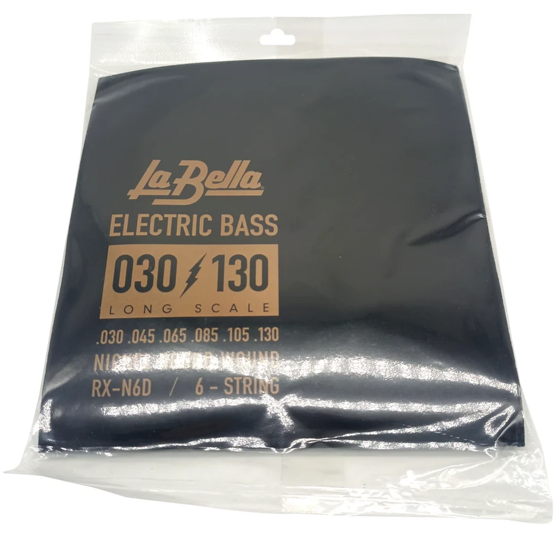 Струны для бас-гитары La Bella RX-N6D 30-130