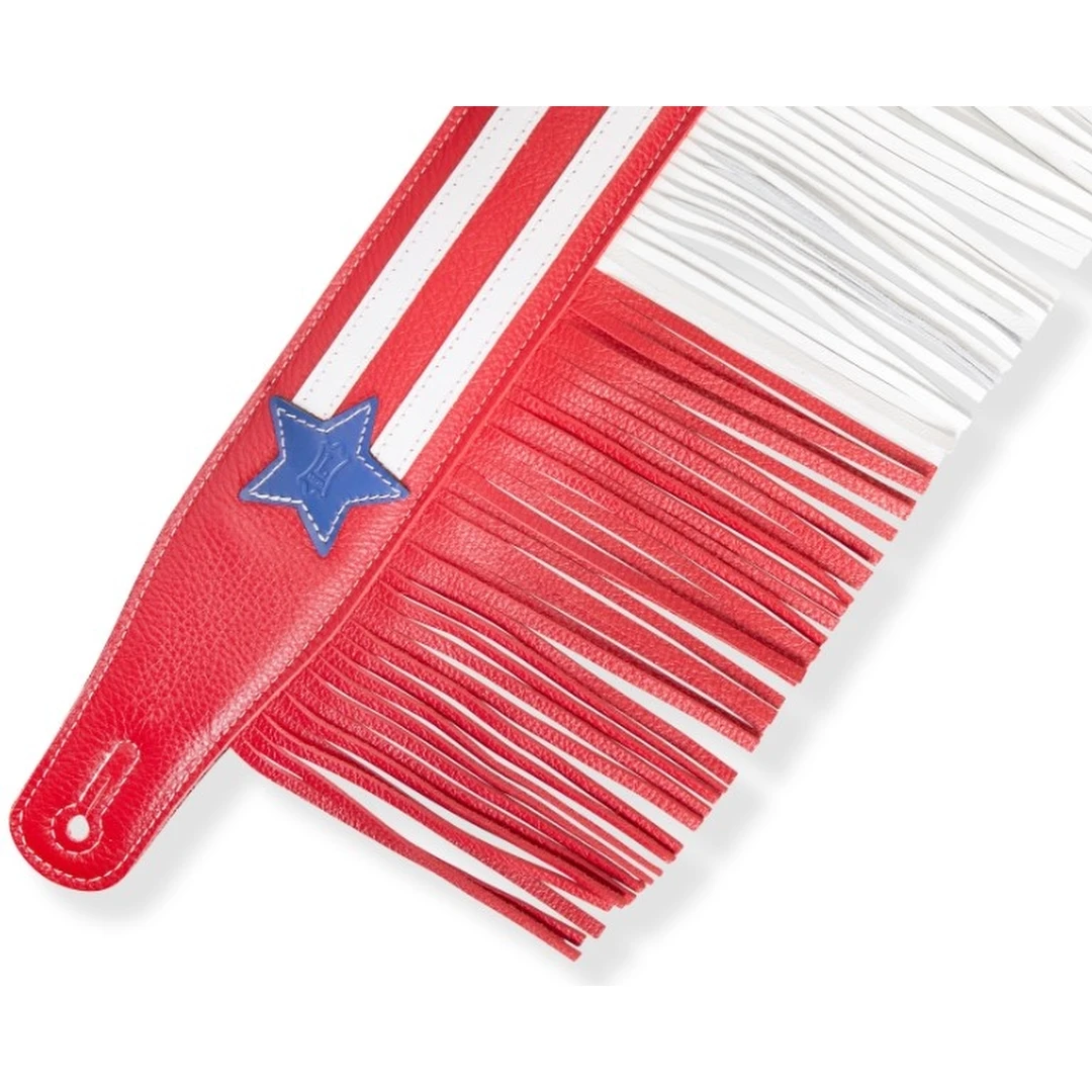 Ремень для гитары Levy's MGFUSA-RWB