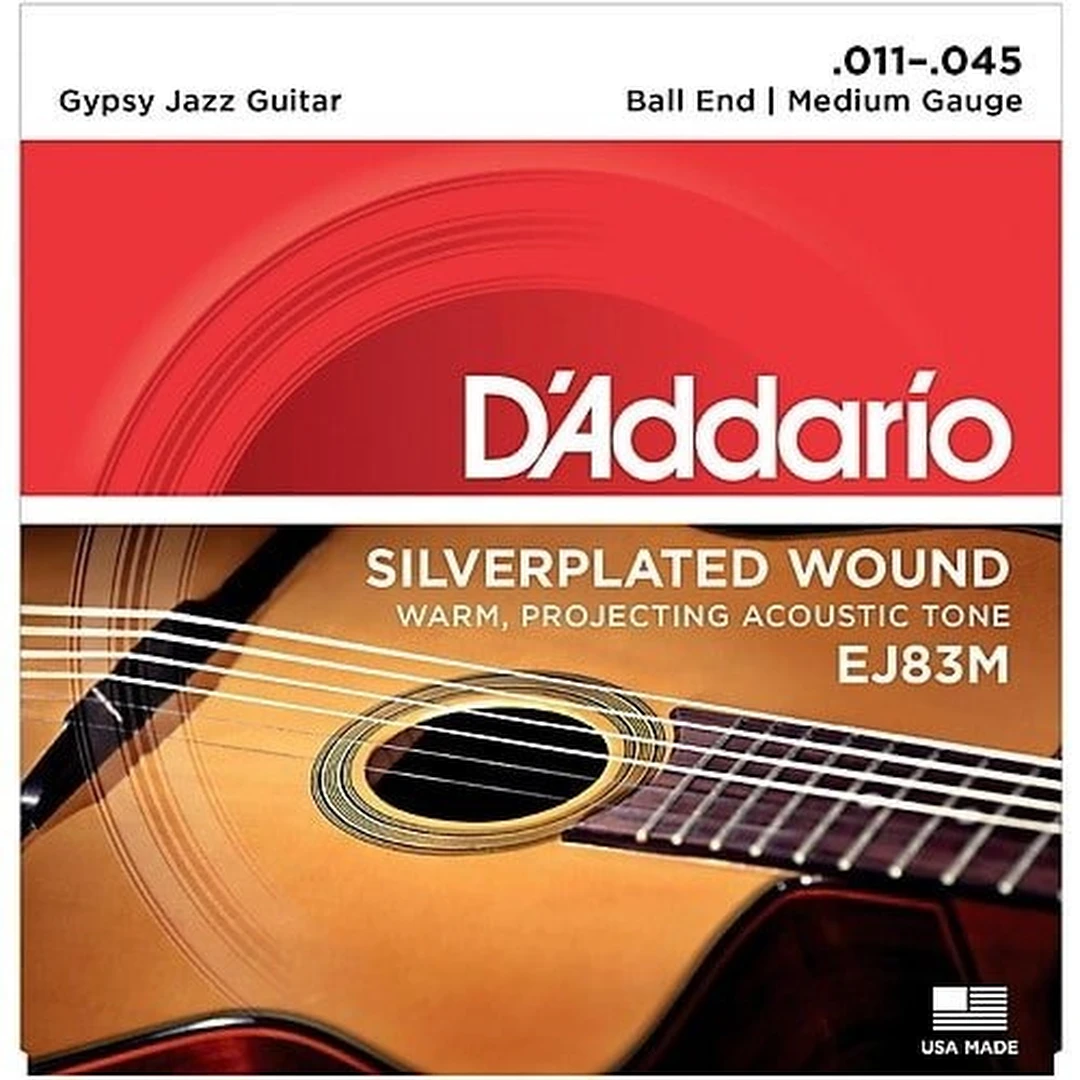 Струны для акустической гитары D'Addario EJ83M Medium 11-45
